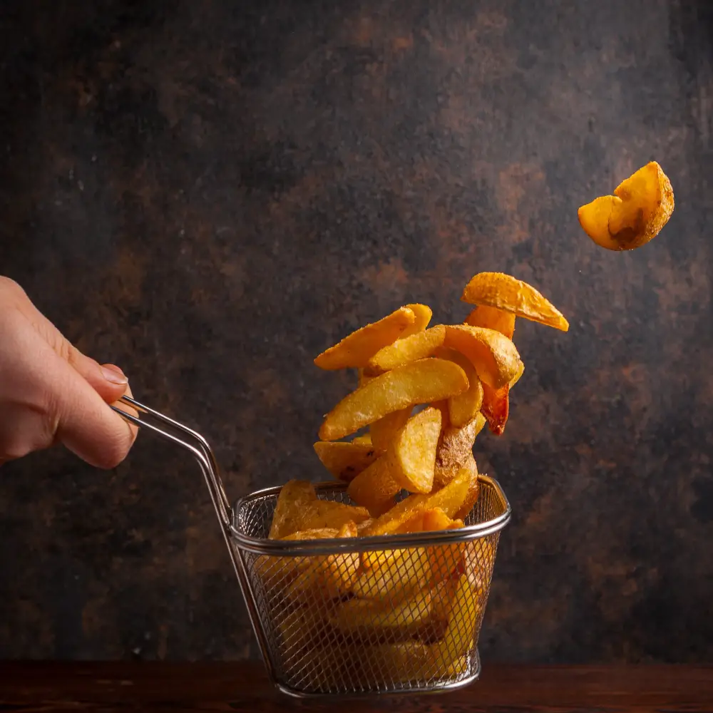 La friture des légumes